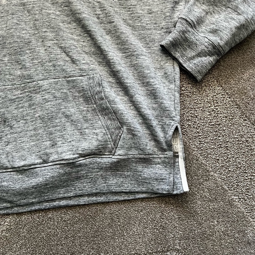 Unisex—Calvin Klein Gray Pullover Hoodie - Picture 2 of 6